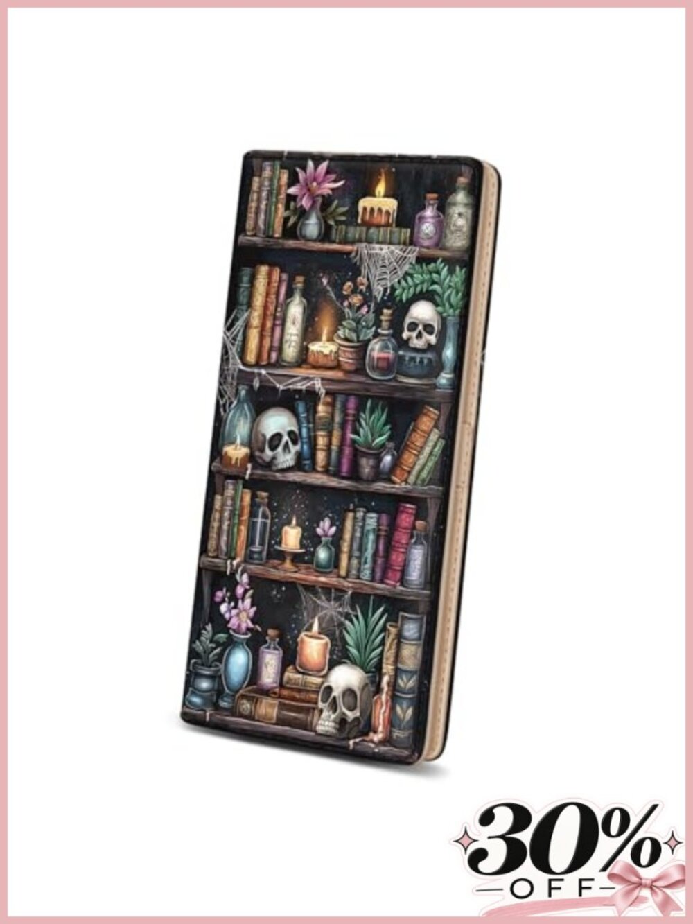 RFID Blocking PU Leather Bifold Wallet with 11 Card Slots